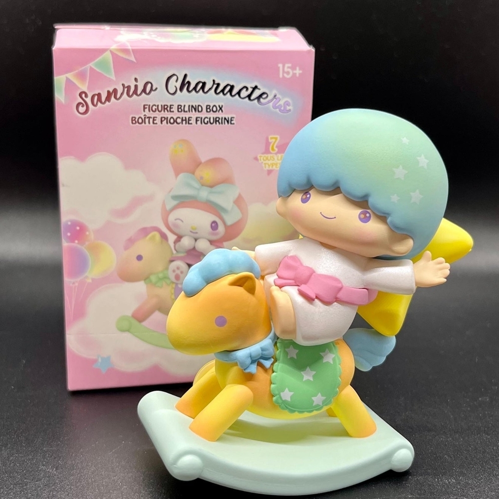 MINISO Sanrio Characters Little Twin Stars Kiki Horse Figure